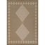 Machine Washable, Non Slip Jute Boho Area Rug Beige/Ivory-1982233185