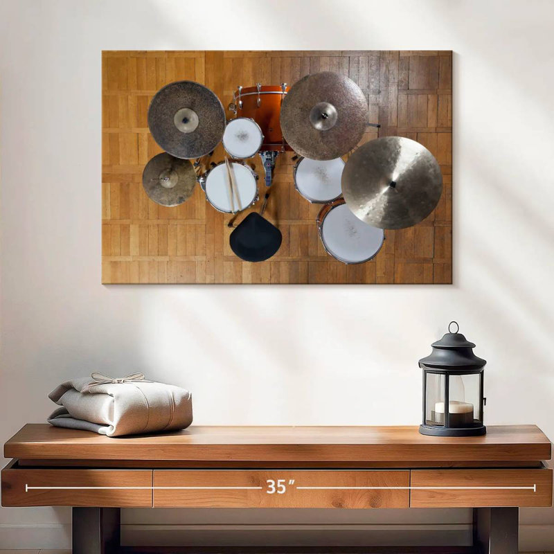 Full Drum Set, 16" H x 24" W