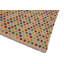 Tapis ivoire / bleu / jaune en laine fabriqué à la main de conception unique 5 pi 3 po x 7 pi 7 po Lowella