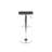 Denada Swivel Upholstered Adjustable Height Counter Stool