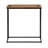 Fedorina Metal Console Table with Removable Tray