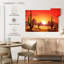 Alvord, désert de cactus, coucher de soleil-107667983