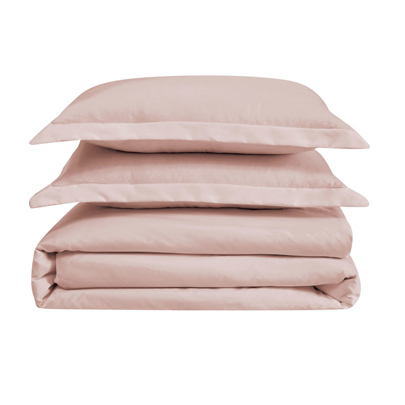 Ensemble de housse de couette en microfibre Cannon Heritage, Housse de couette grand et 2 taies décoratives, Rougir