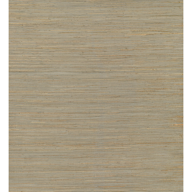 Hamza Grasscloth Wallpaper, Neutral, 36" W x 24' L