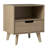 Grandwood 1-Drawer Nightstand with Open Cubby-131625