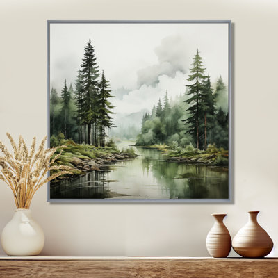 " Pine Tree Silent Wilderness "