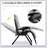 Outsunny Zero Gravity Chair, Folding Reclining Lounge With Padded Cushion And Side Tray For Indoor And Outdoor Use, Supports Up To 264Lbs-1127649510