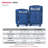 (20+24) Two-Piece Suitcase Suitcase Set Oxford Trolley Case Without Password Lock Universal Wheel
