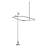 67'' x 29.5'' Soaking Acrylic Bathtub with Faucet