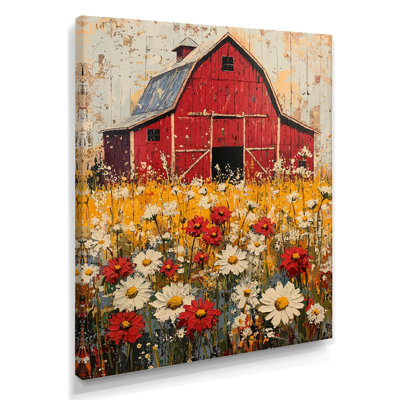 Art mural sur toile Barnyard In Full Bloom I