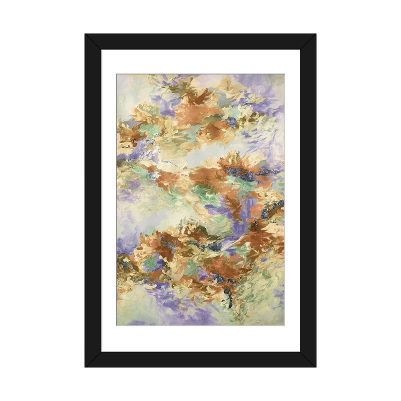 «When We Were Mermaids X», reproduction d'art sur toile tendue, H 24 po x l 16 po x P 1 po, Papier d'art encadré noir, Blanc