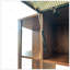 Grande armoire de rangement en bois avec espaces multifonctionnels, organisateur d'entrée moderne pour le couloir et le salon