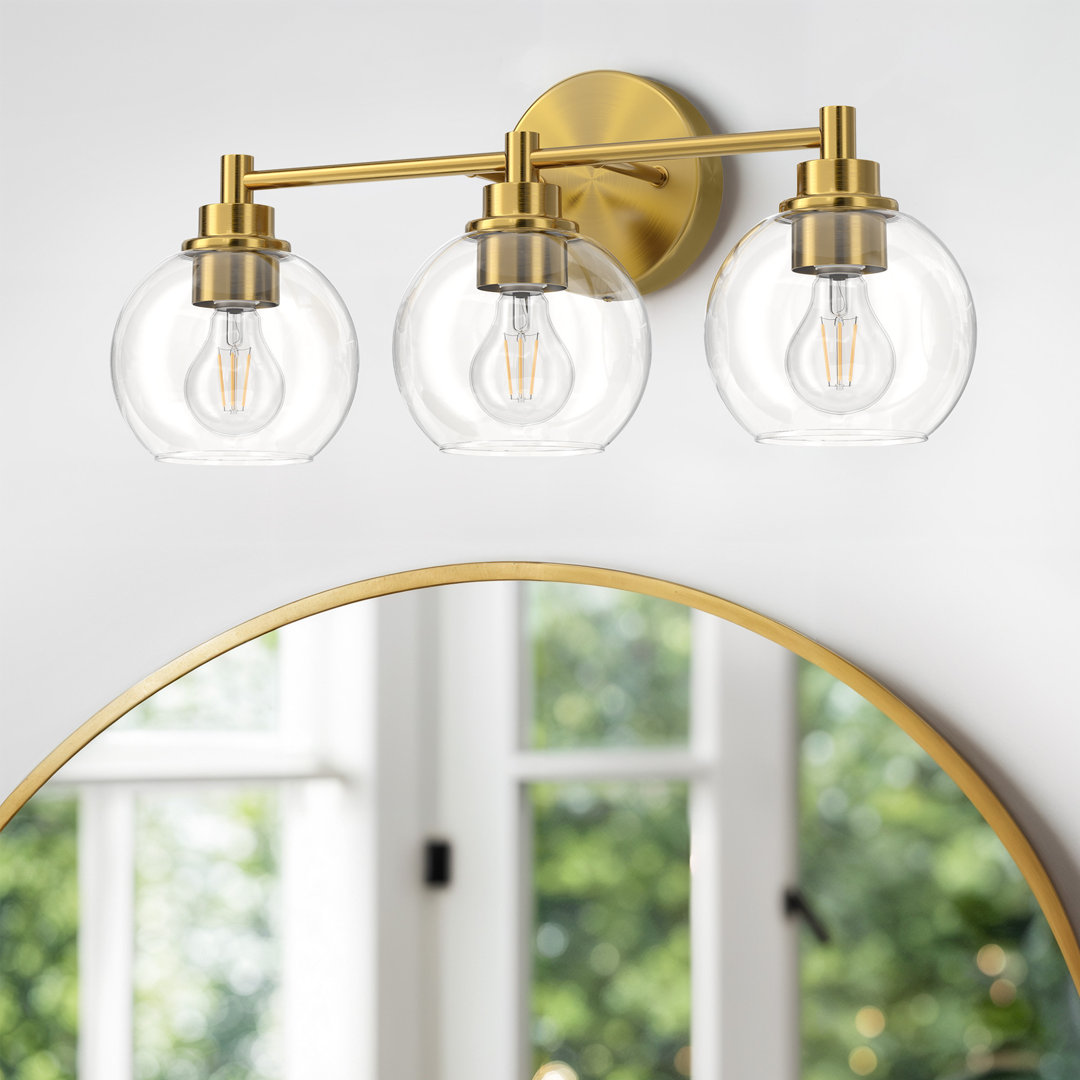 Shelburn Dimmable Vanity Light Breakwater Bay 