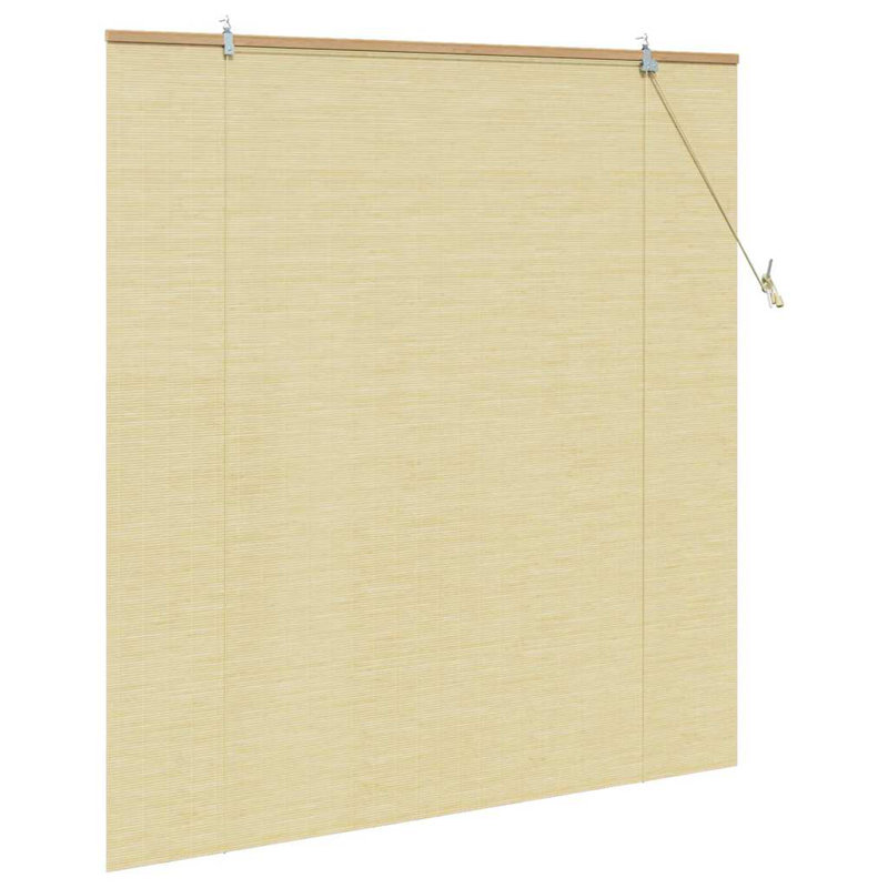 Bamboo Horizontal/Venetian blind, Natural, 160cm L x 150cm W