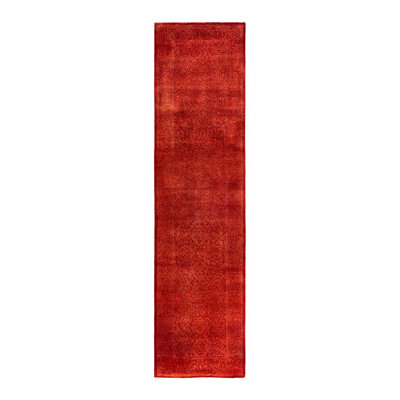 Tapis de couloir surteint de conception nouvelle année 2 pi 5 po x 9 pi 9 po Overyed