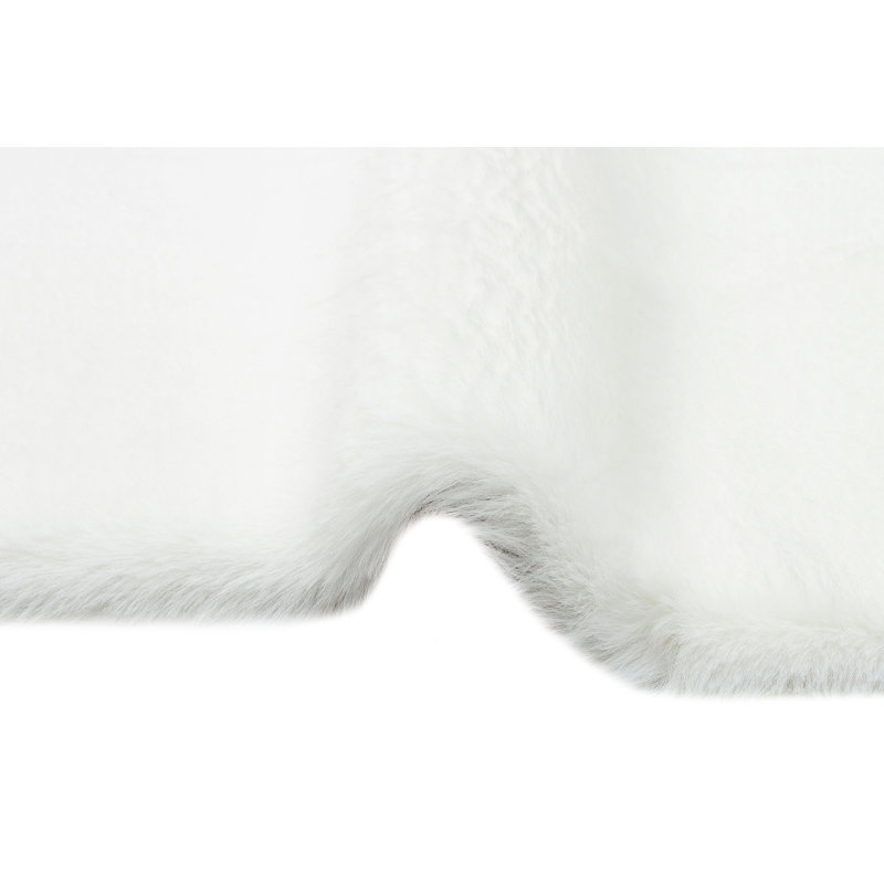 Solid Colour Shag Area Rug, Rectangle 160cm x 230cm