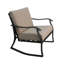 Chaise berçante Watertliet, théière et table