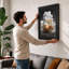 Catastrophic Blast Modern - Framed Print-1704361226-1704361230