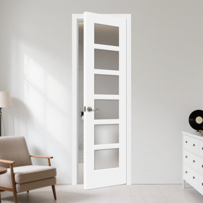 Dalle de porte standard en bois manufacturé 80 po de hauteur et 80 po de hauteur et 80 po de hauteur, sans quincaillerie