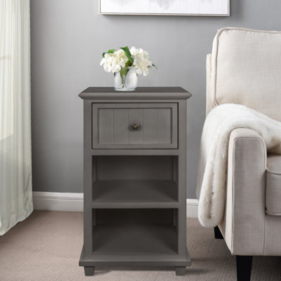 Aniakudo End Table with Storage