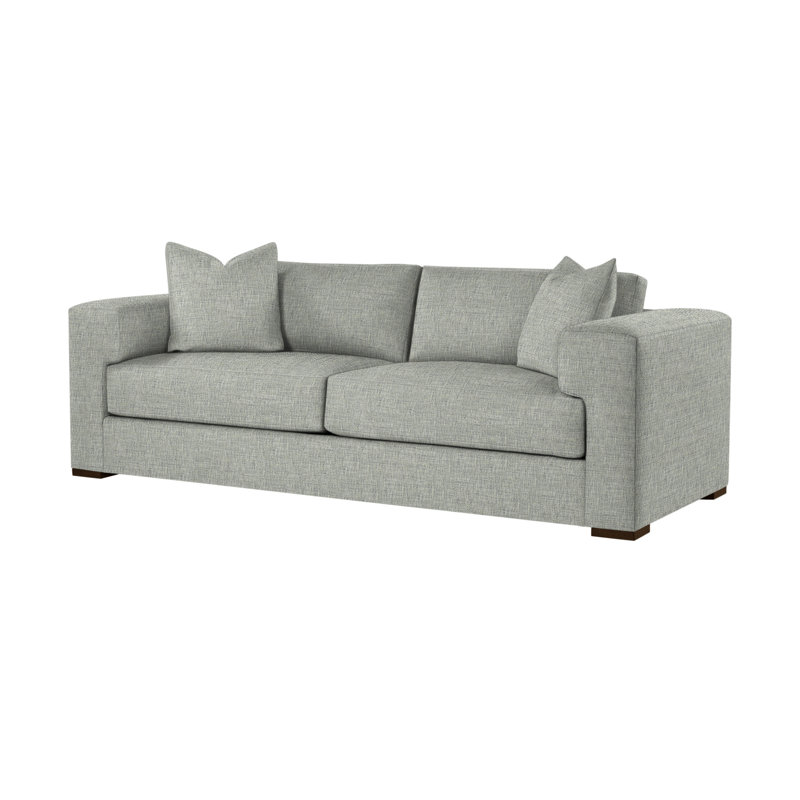 Gabrielle Sofa, Vault Fog (Performance fabric) 1172-93, Expresso
