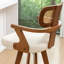 Swivel Upholstered Counter Stool-99309460-99309463