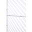 Clôture d'intimité en métal autoportante de 193 cm de haut et 122 cm de large - Panneaux blancs pour terrasse, jardin, balcon et patio