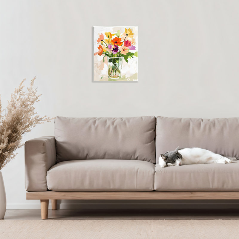 Plaque murale Bold Springy Blooms, design par Riley B