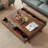 Walnut coffee table