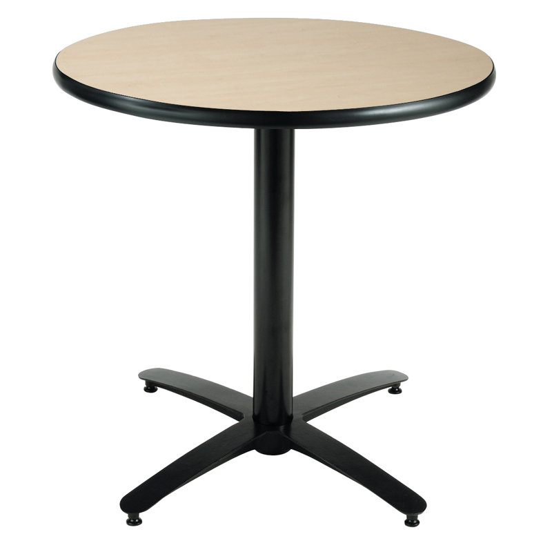 Table ronde pour salle de pause, Naturel, H 42 po x L 30 po x l 30 po