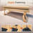 Gold Cleo Metal Bench Legs