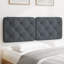 Coussin de tête de lit vidaXL gris foncé 137 cm vidaXL-2102021375-2102021372