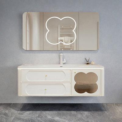 Armoire de salle de bain française de style Dopamine