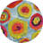 Elvia Abstract Blue/Red/Yellow Area Rug-19384329
