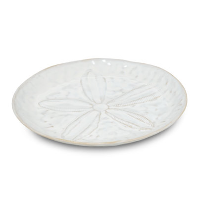 Burlington Sand Dollar Side Plate, Cloud