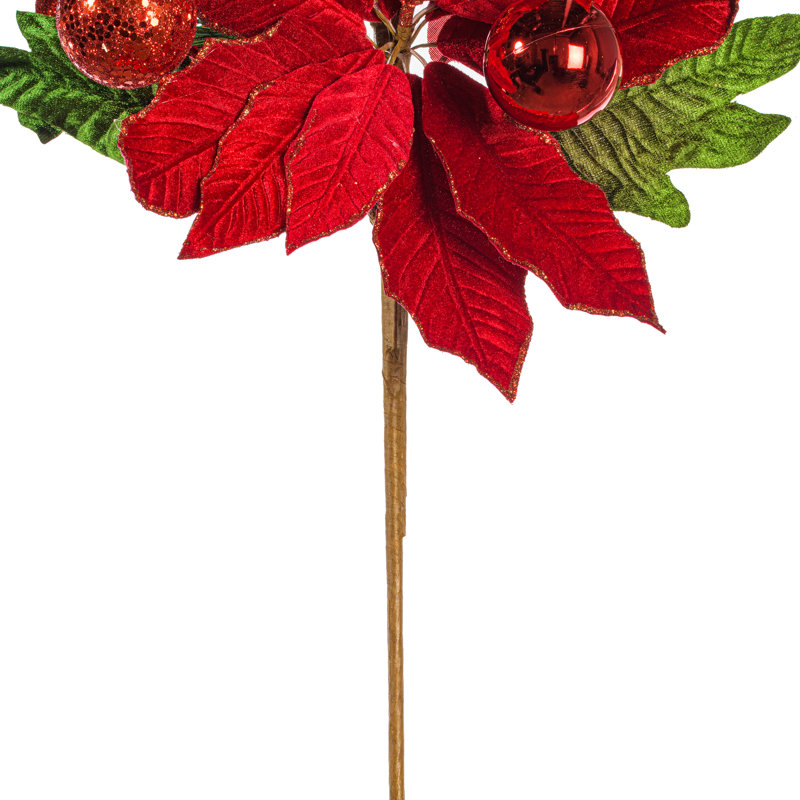 28 " Faux Poinsettia in