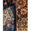 Tapis unique noué à la main Serapi - bleu, 8 pi 3 po x 10 pi 6 po