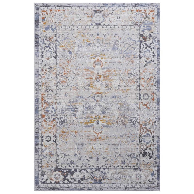 Loom & Collection Area Rug 2X3, /Grey Traditional, Stain Non-Shedding, For Different Rooms, And Pet Covering 2X3 Rug, /Grey, Traditional Design, Stain- Suits All Homes' Areas, Mat