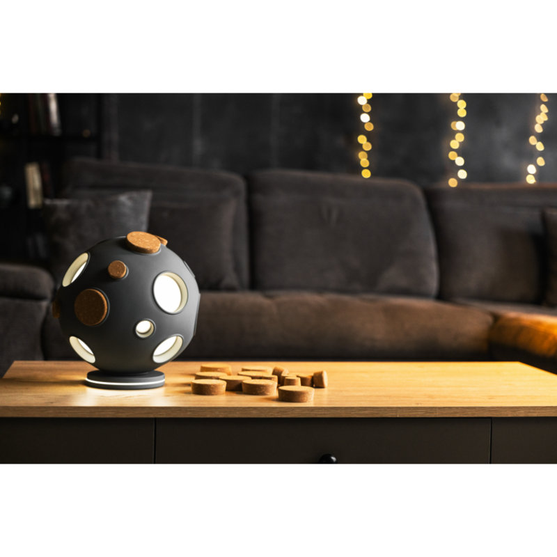 Lampe de table à DEL Armstrong 671, Gris