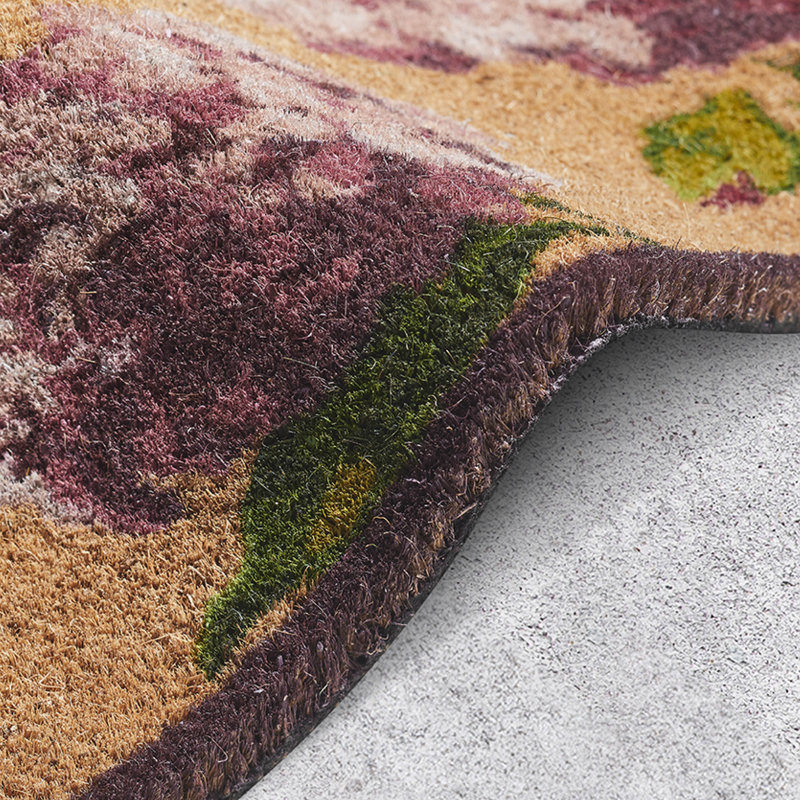 Laura Ashley Doormats Coir, Magenta