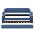 Upholstered Daybed With Trundle, Wood Slat Support,Upholstered Frame Sofa Bed , Twin,Blue
