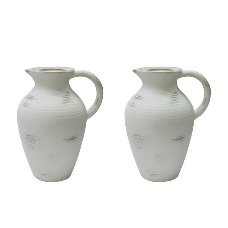 Vase de table en céramique 12 "H