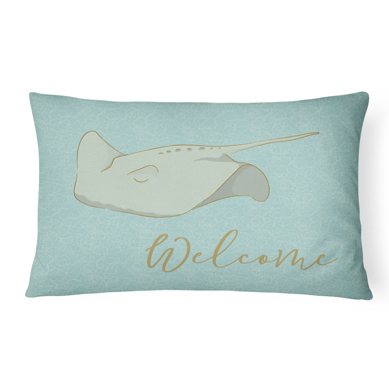  Coussin décoratif intérieur / extérieur Sting Ray Welcome