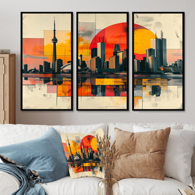 Ylan - City Toronto Wall Art Set