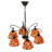 6 - Light Steel Dimmable Chandelier