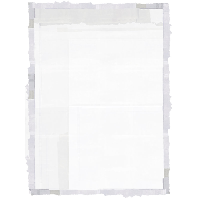 Tasmiah White On White II by Cartissi - Wrapped Canvas Print, 46 cm H x 30 cm W