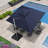 Gardette 10' x 12'  Rectangular Cantilever Umbrella,Navy-1210852237-1287595580