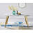 Corova Marble Effect Rectangle Dining Table - Modern Home