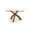 Entwine Round Glass Top Table-61624270-61624273