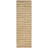 Nukri Hand Tufted Wool/Cotton/Viscose Striped Rug in Beige-1818236009